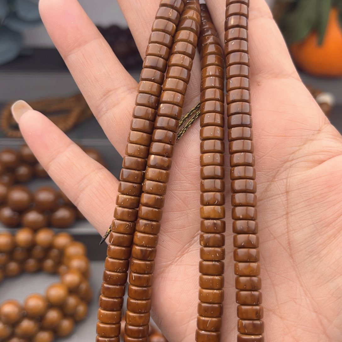 紫金鼠手串爱****儿实心纯肉薯片脖挂7*3.5