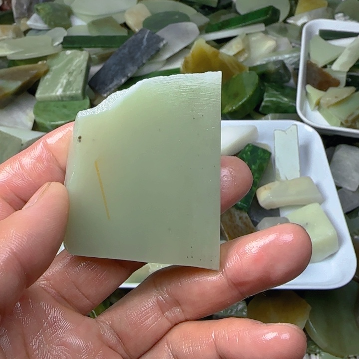 未镶嵌和田玉珠宝半成品