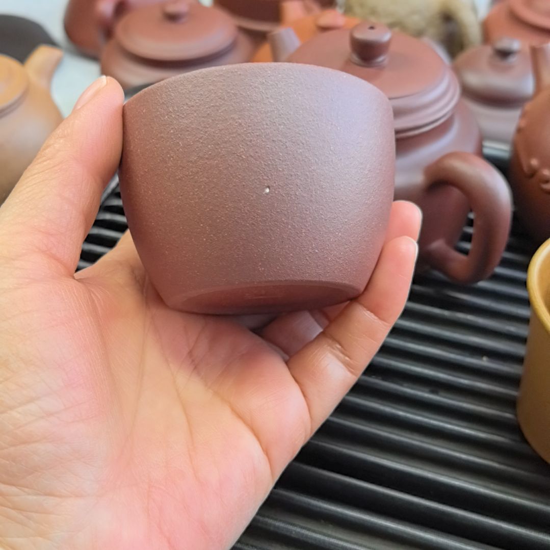 微瑕主人杯，底槽清，半手工制作100c