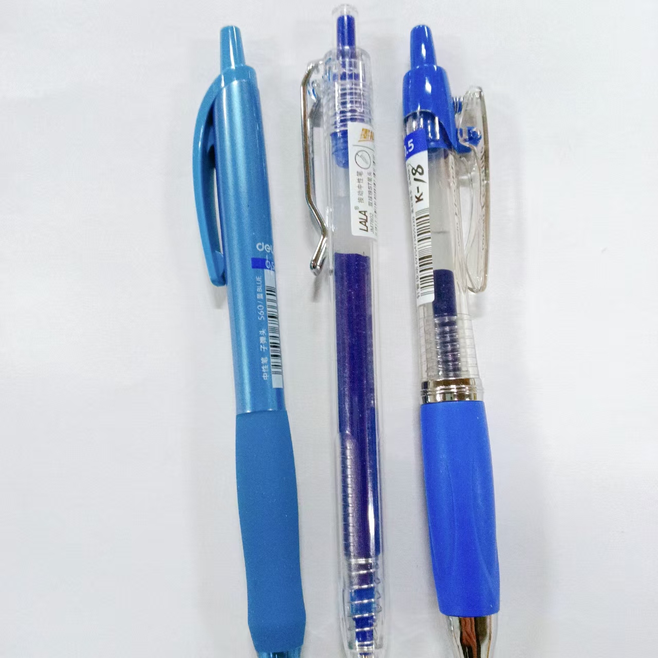 【蓝墨-3支】D16墨挺多K18deli,掉封蜡不售后