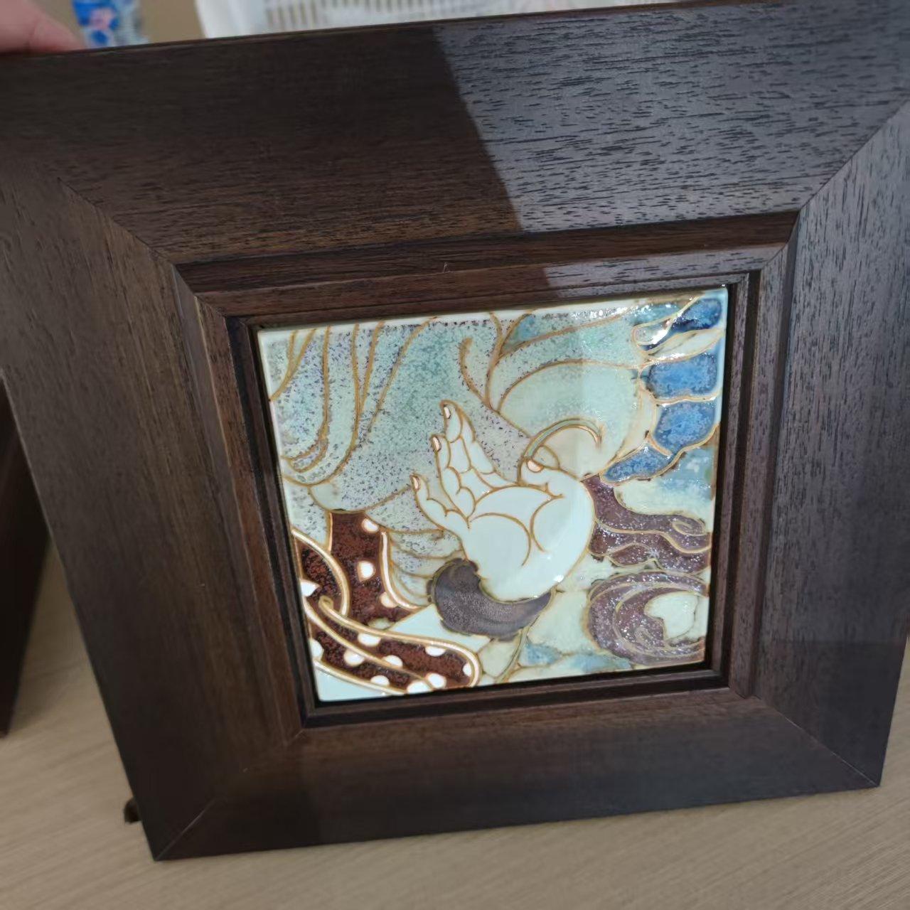 【景德】诗逸瓷话 手 瓷板画