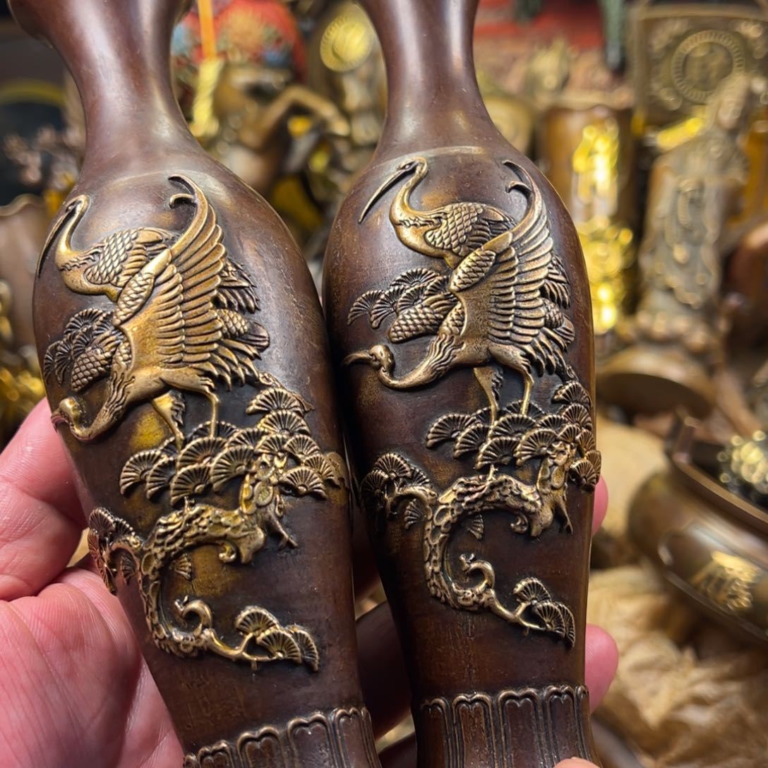 茶壶香炉铜器摆件