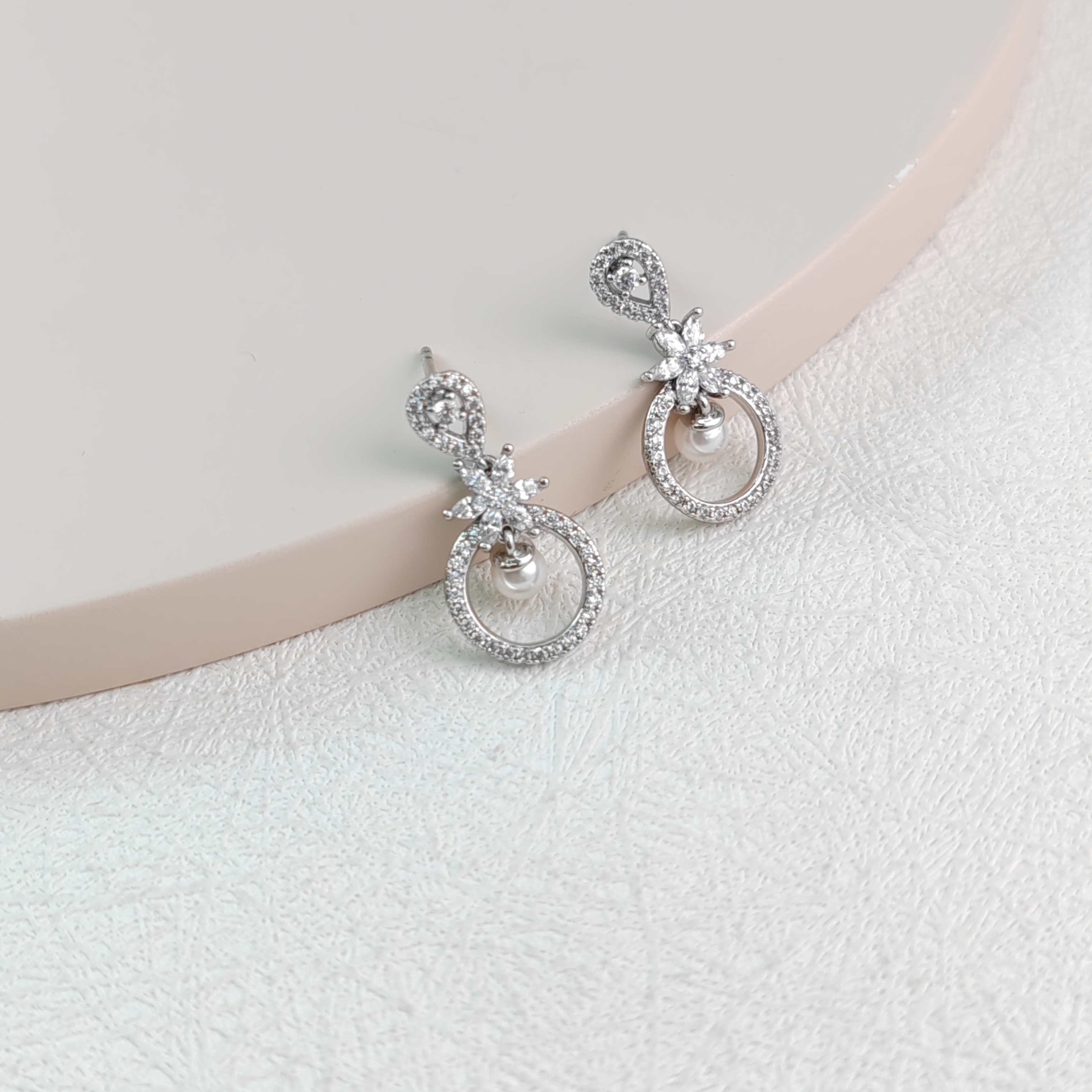 XUPING/旭平首饰 合金合成锆石耳饰 【参与满赠】 GDJ X000945124