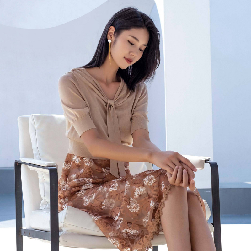 【粉丝专享】BuouBuou2025商场款法式优雅连衣裙BI2G089