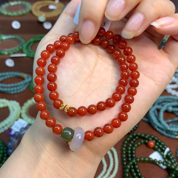 未镶嵌手链玛瑙/玉髓0499