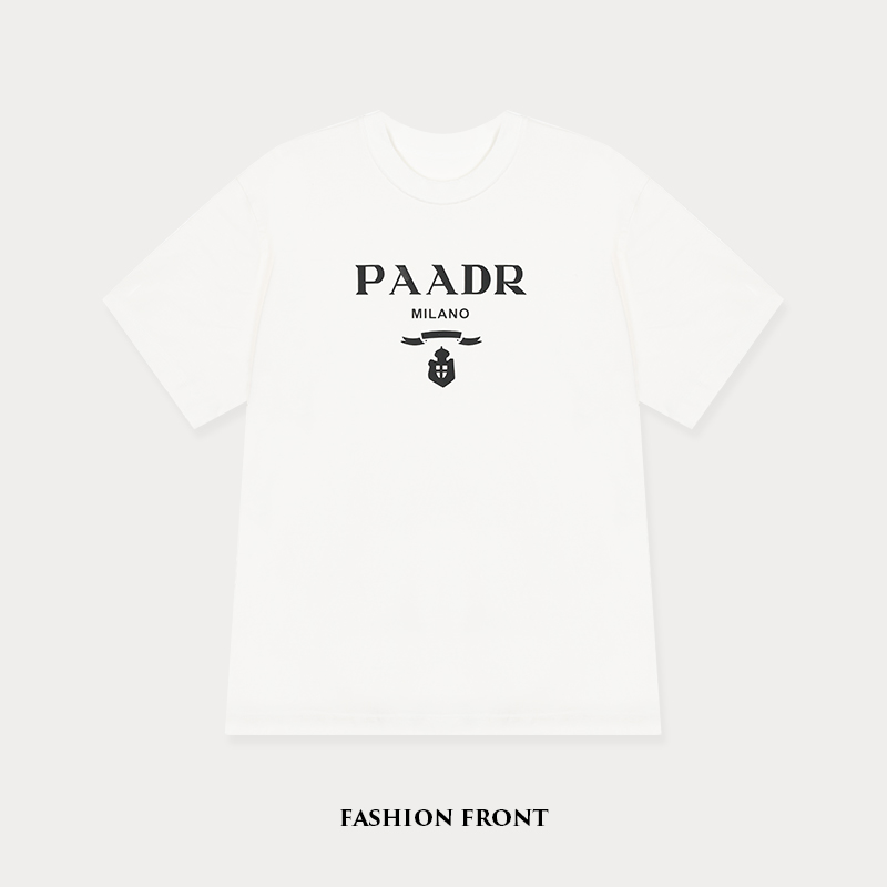 【18011】原创设计潮牌轻奢全棉刺绣重磅时尚短袖T恤