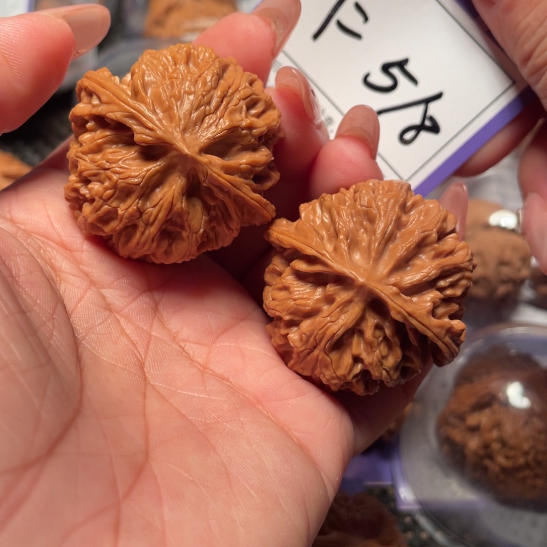 文玩核桃把件518号苹果39
