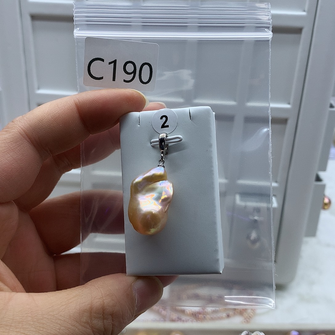 吊坠(不含链)合金淡水珍珠