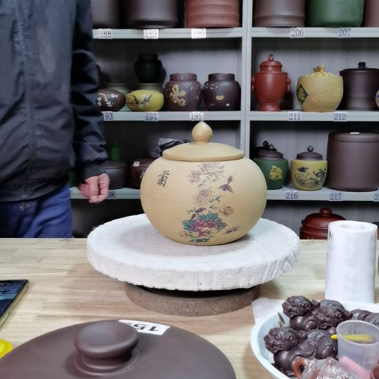 茶叶罐紫砂处理不退不换一斤装黄金段泥3