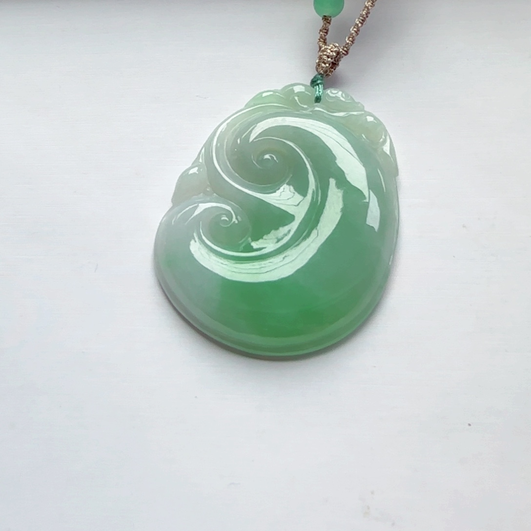 颈饰未镶嵌翡翠如意