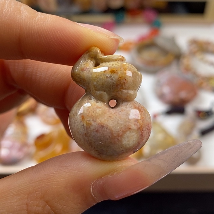 硅化玉颈饰未镶嵌15号链接