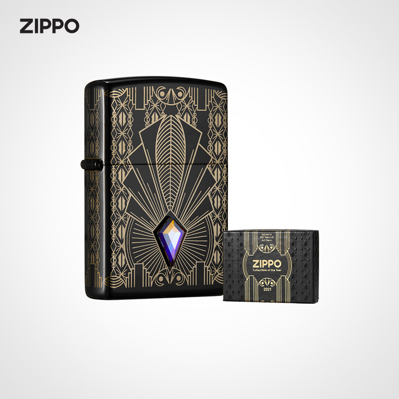 【金粉世家】zippo打火机限量款防风煤油打火机生日节日送礼收藏