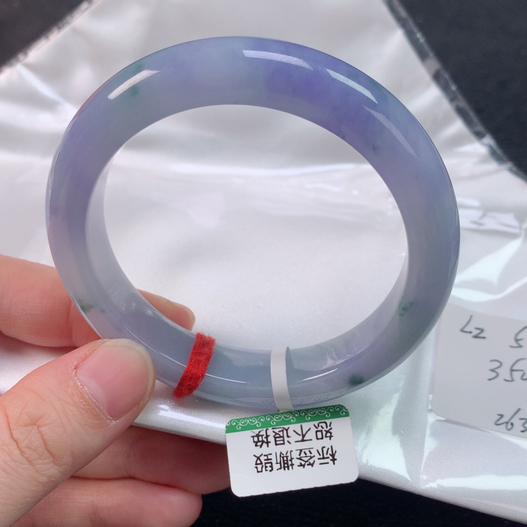 未镶嵌手镯翡翠缅甸天然翡翠手镯57