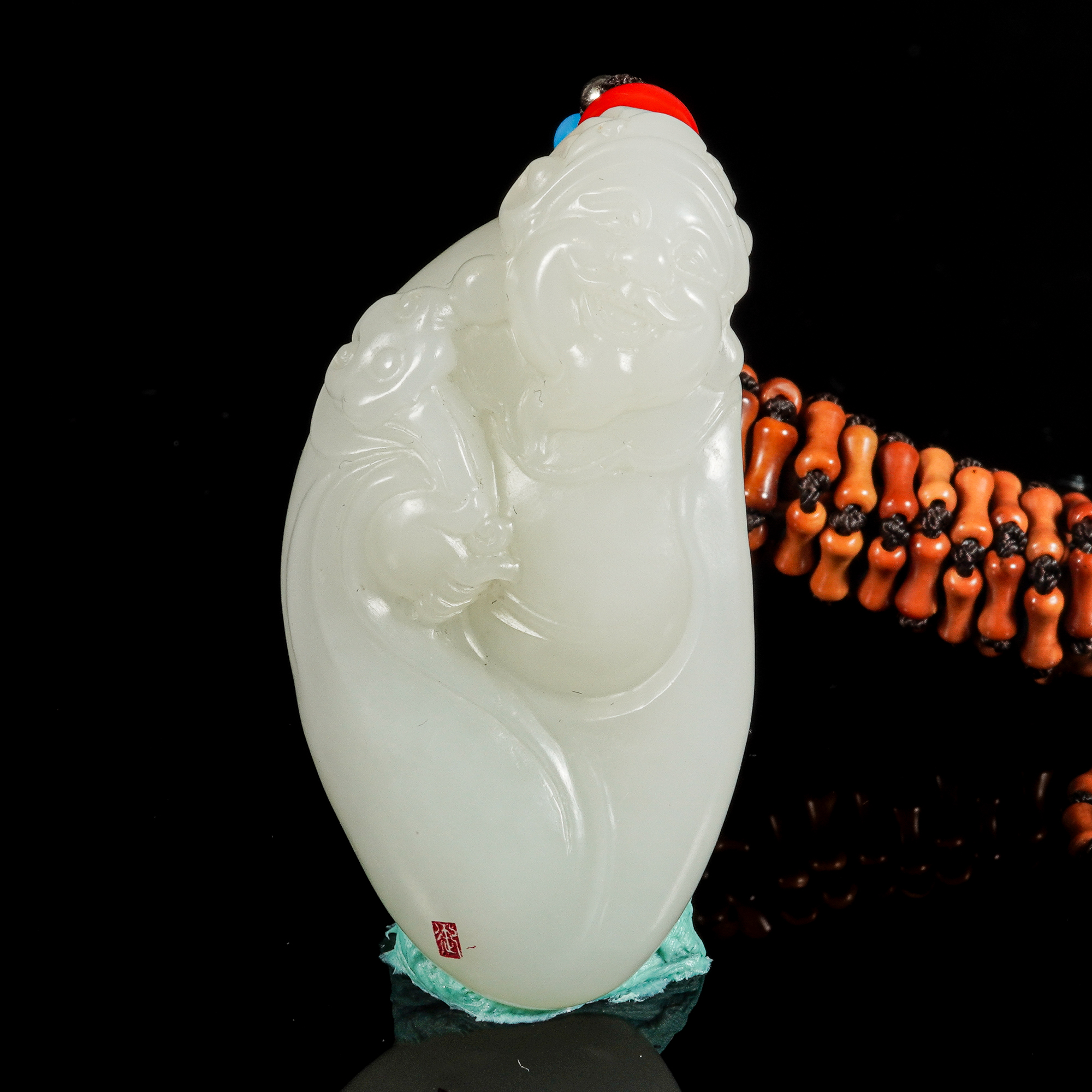 LOT.024和田玉财神/B9