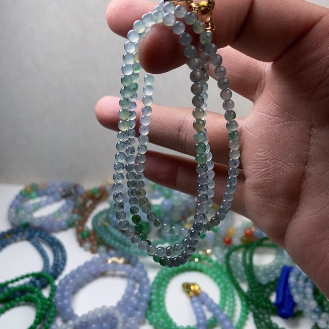 定制翡翠未镶嵌天然缅甸a货卡3.8