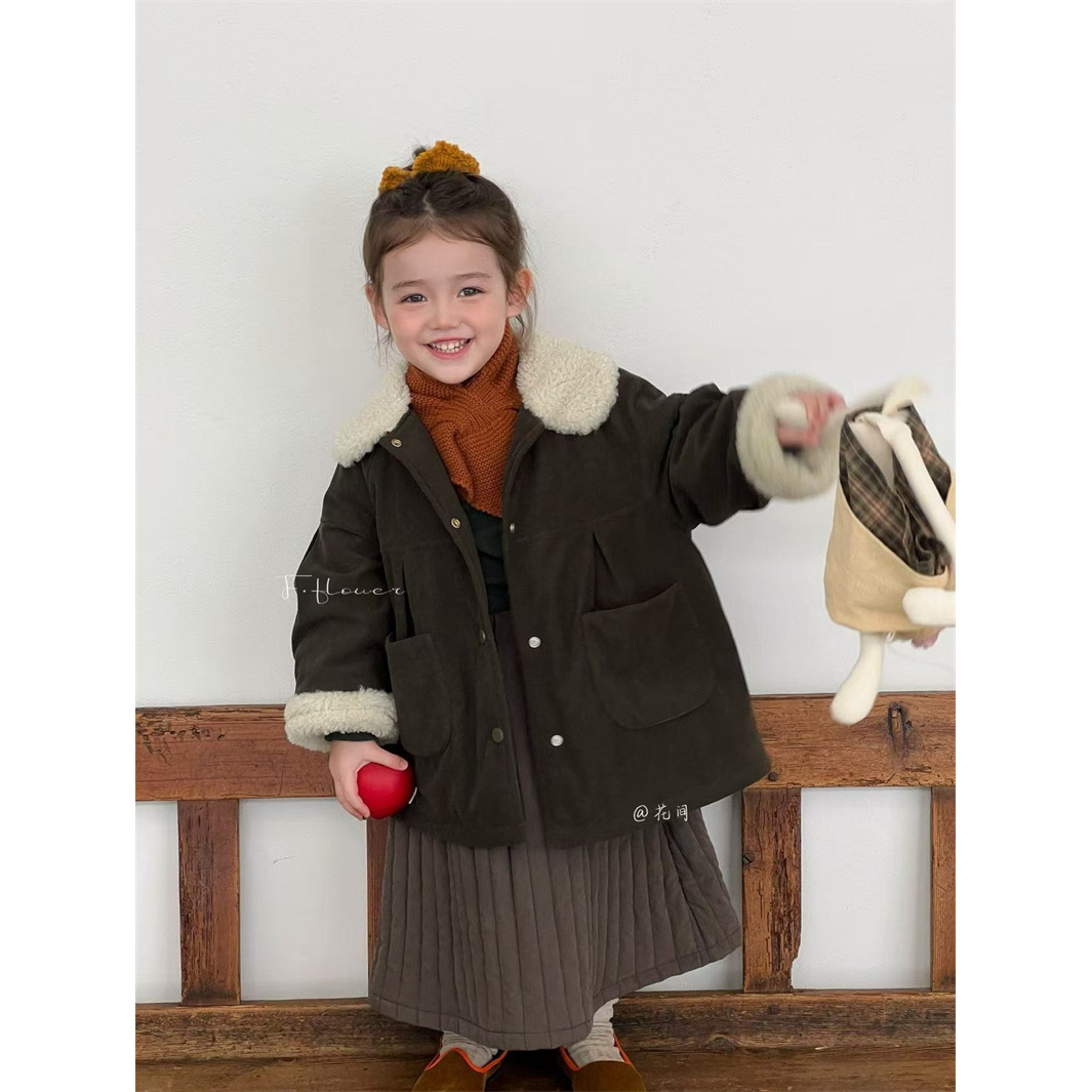 HJ·25冬~灯芯绒毛毛外套765326（童装汉服）