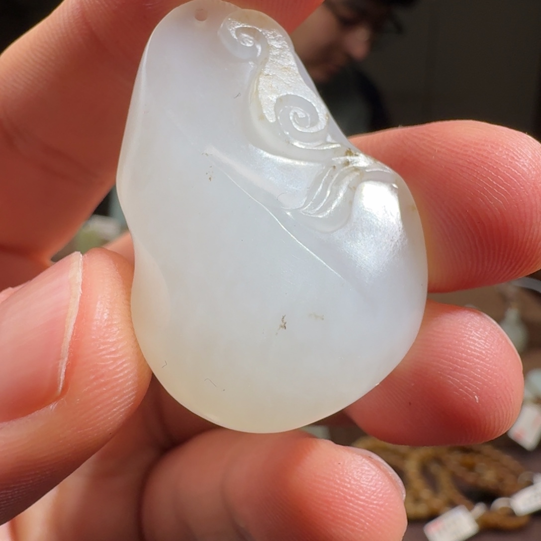 和田玉挂件未镶嵌