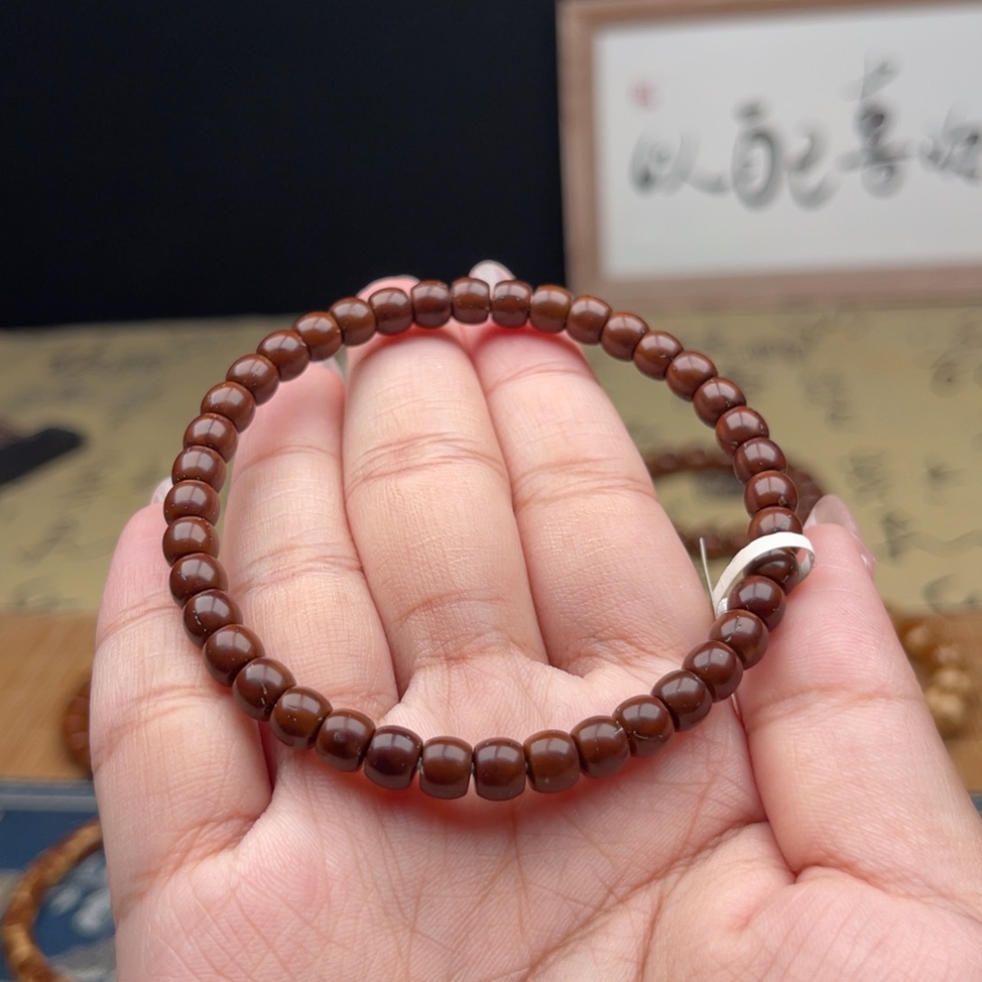 紫金鼠手串65纯肉狐切