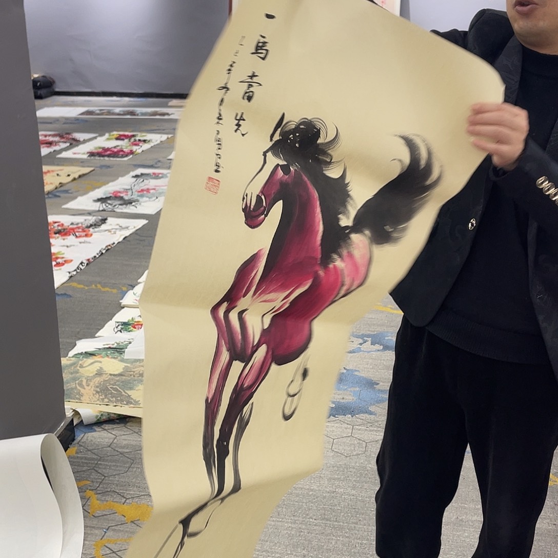 名人名画手工制作