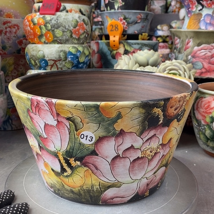 红陶景德镇艺术手绘作品