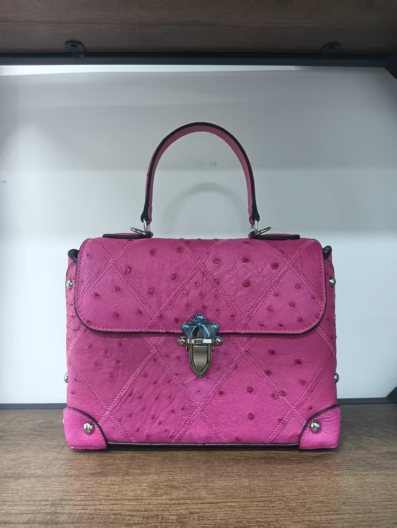 MA【鸵鸟医生包】专拍轻奢高档稀有皮女士包包