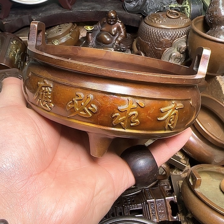 铜器办公室茶室摆件