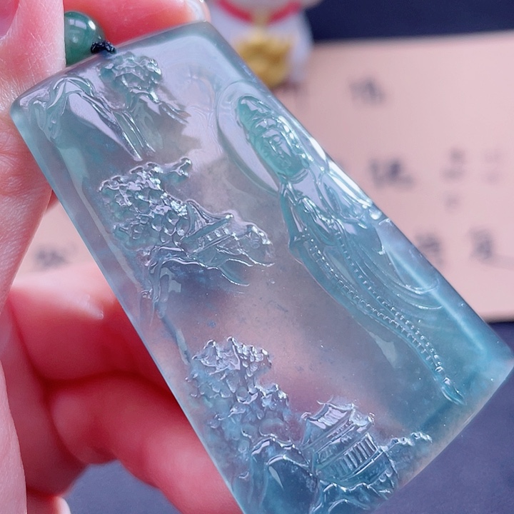 翡翠吊坠(不含链)未镶嵌