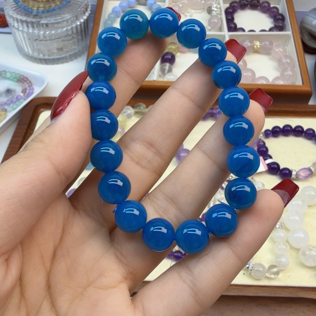 水晶手链银S925镶嵌