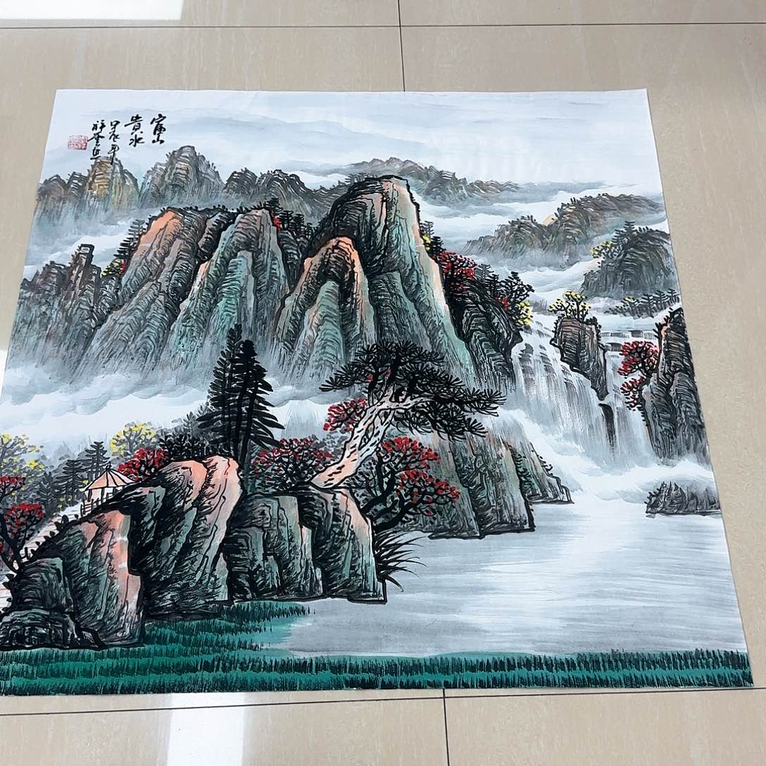 国画国画作品集一个人^_^