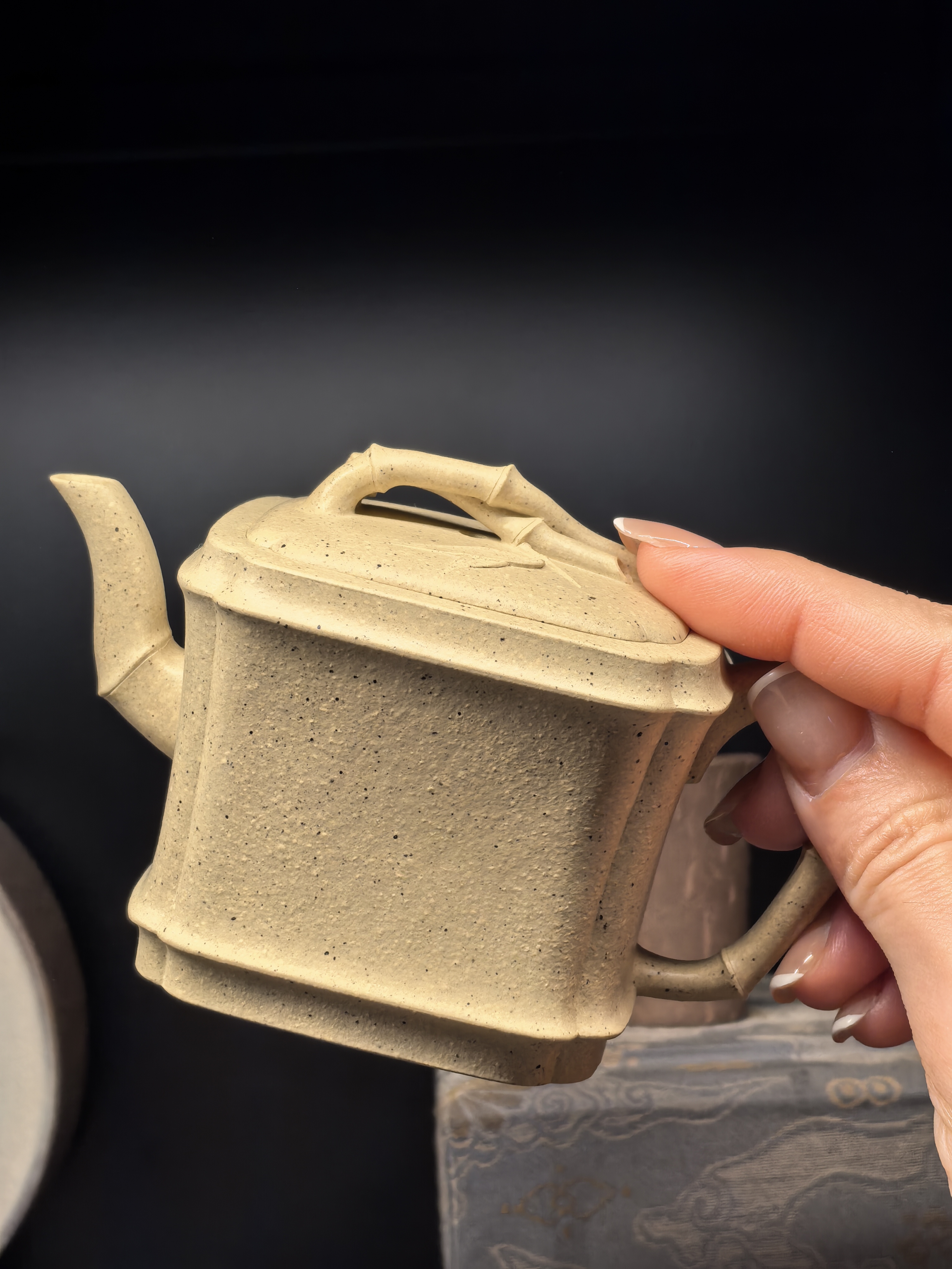 双生竹节/全手工/本山绿泥/140cc