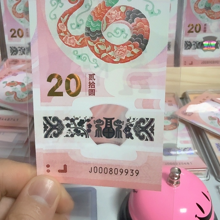 塑料小蛇钞号码000809939