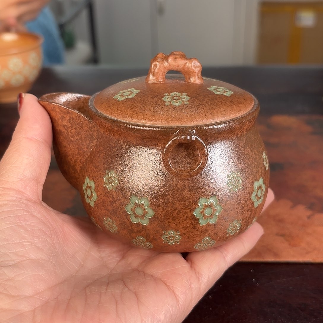 龙泉云间青瓷小米茶器