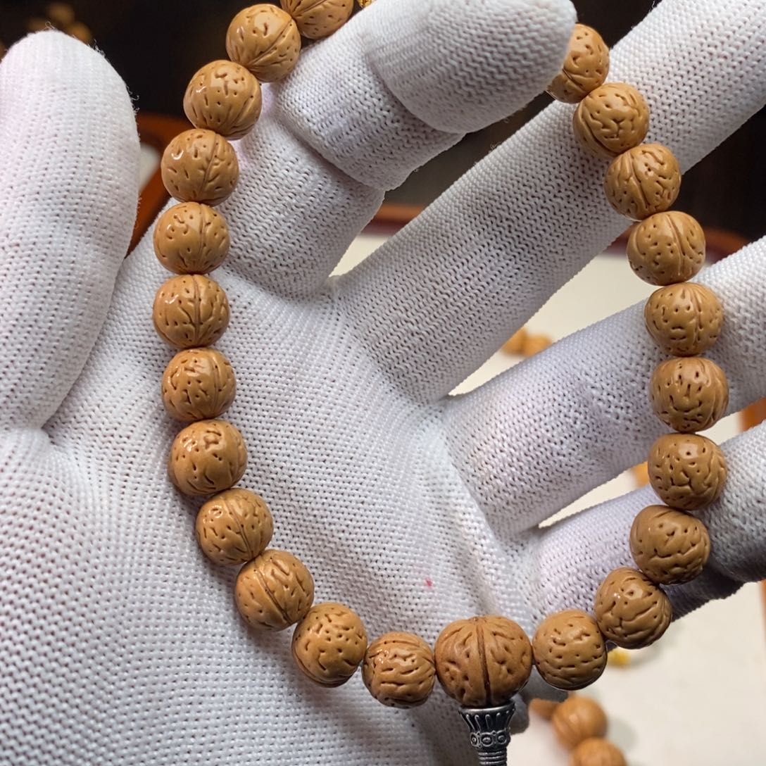 吊坠桃核桃核手串【糖丸】尺寸0.9