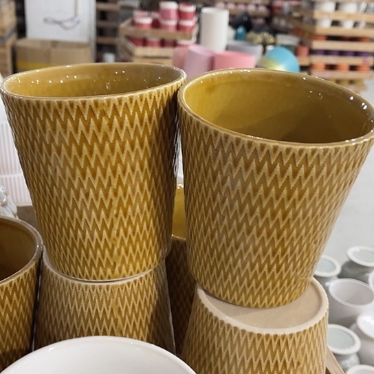 多肉绿植陶瓷花盆9:9包邮，有孔