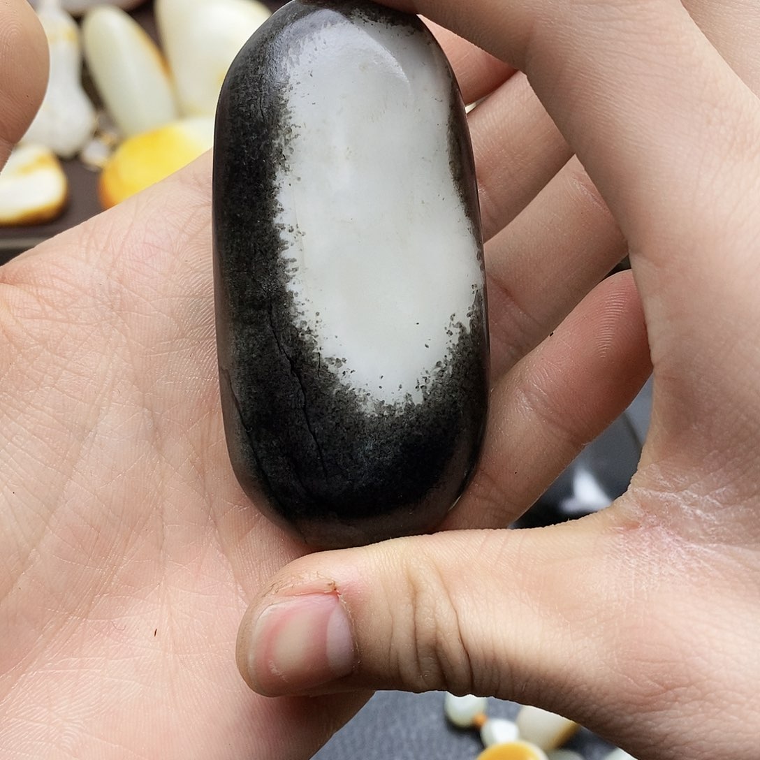 和田玉未镶嵌挂件彧*