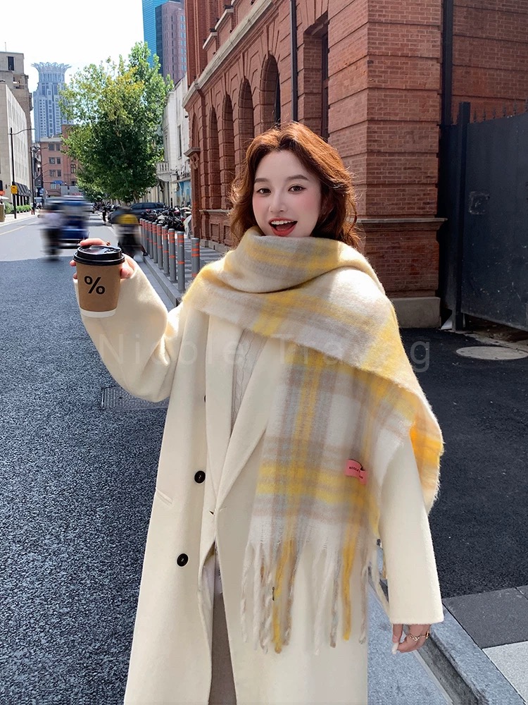 编号【666-720】加厚外搭保暖厚款围巾