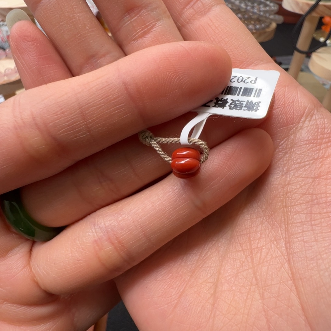 南红玛瑙未镶嵌多样性发其一309瓜珠6.5