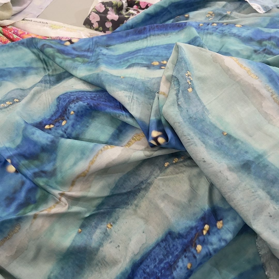 一米价纯天丝1.4米宽果子布艺d