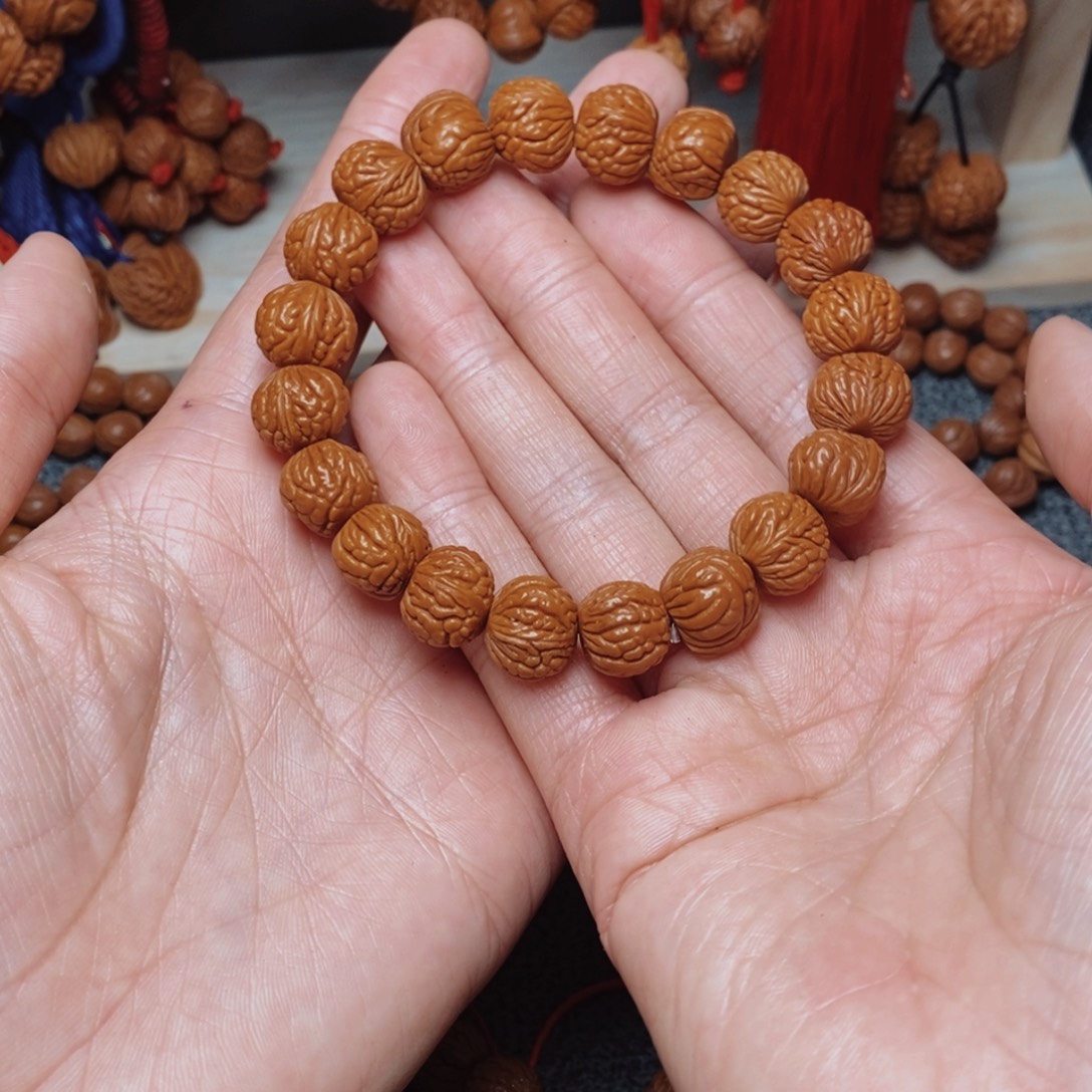 桃核吊坠桃枭手串1