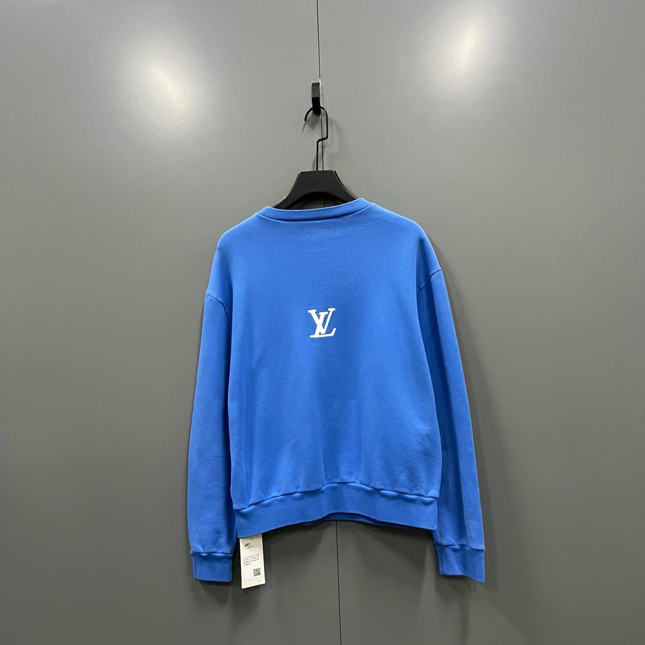 95新 LouisVuitton/路易威登 c 蓝色字母卫衣 M码 bc008525