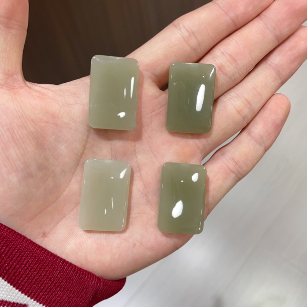 天然和田玉平安无事牌吊坠约19*30mm左右多样性发其一ly颜色随机