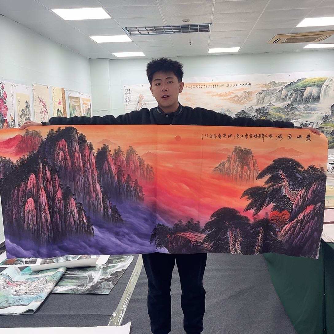 国画宣纸国画纯手绘作品