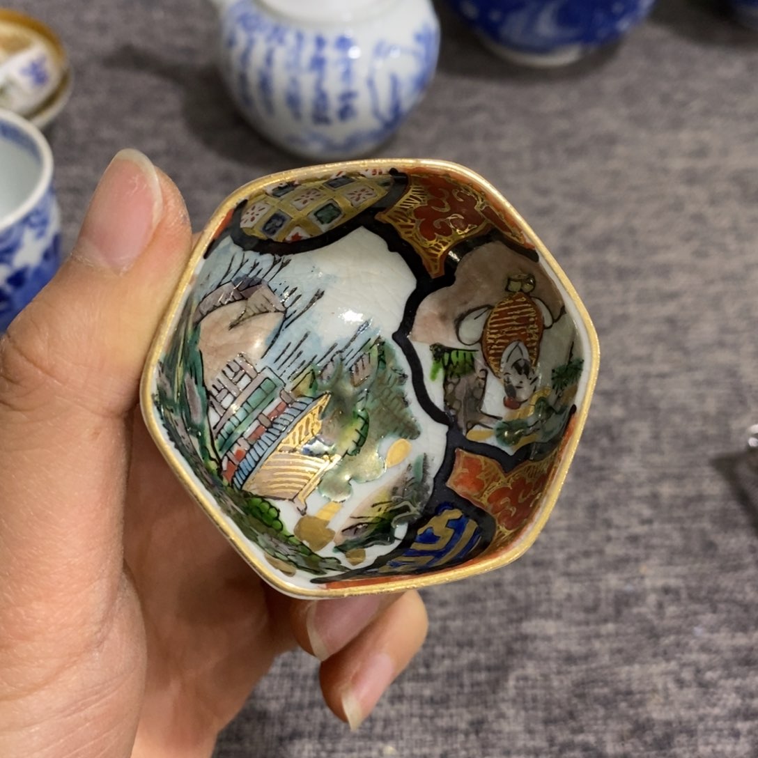 紫砂茶杯非常漂亮好看的碗