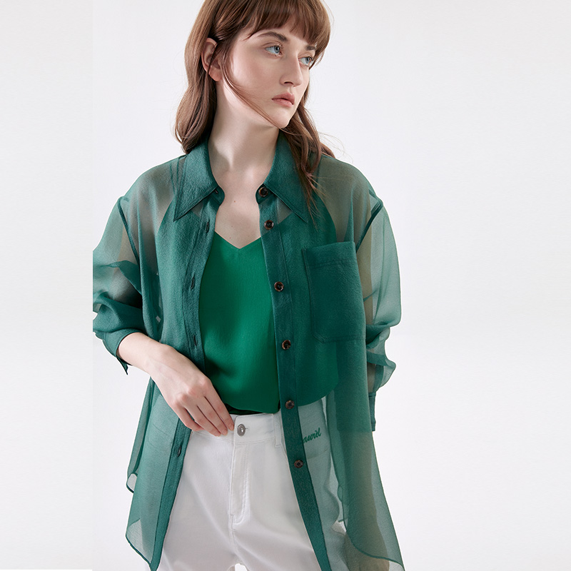 萝家薄款衬衣C00900