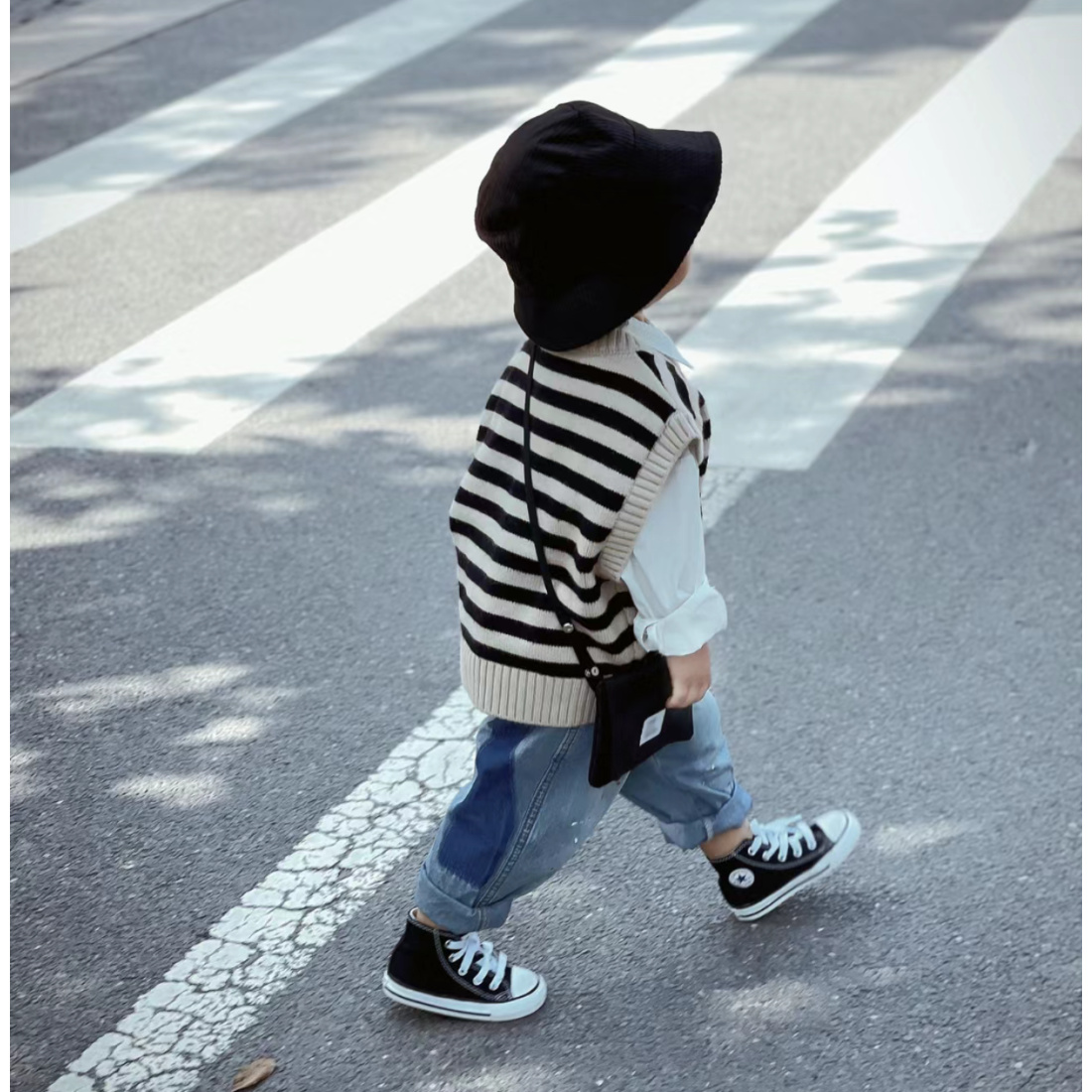 儿童刷毛绒净色对开单上衣-1205