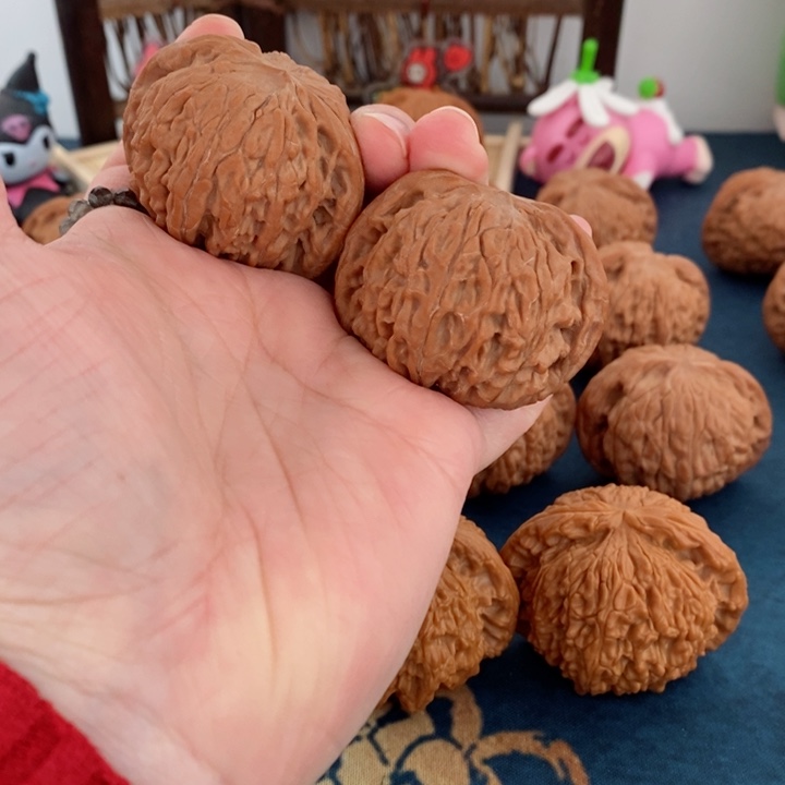 文玩核桃把件凉*山地磨43