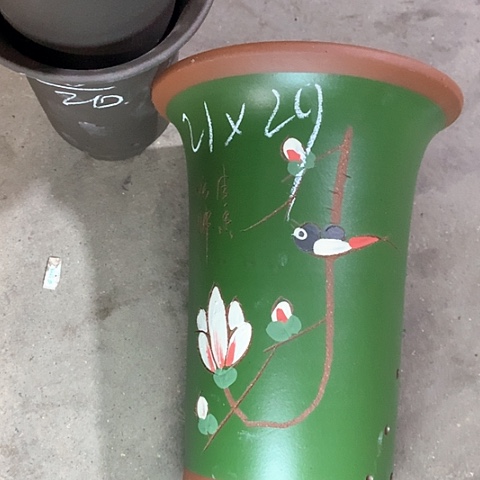 紫砂花盆紫砂等珍贵