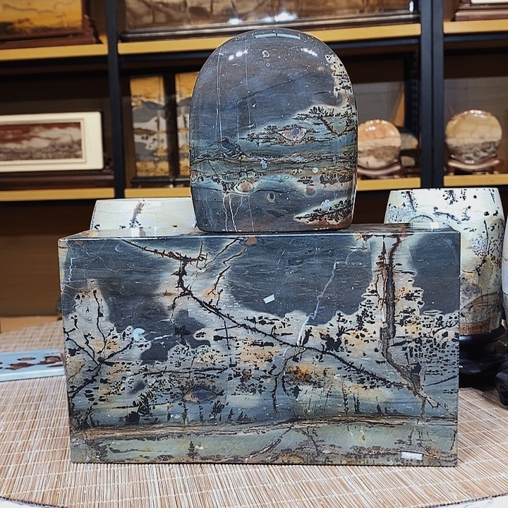 笑***起印石昌化石国画国画作品