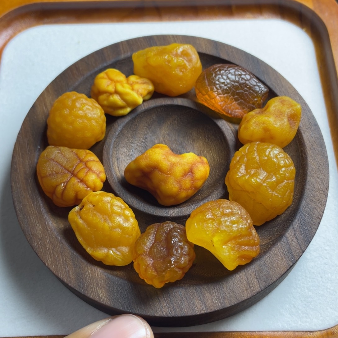 定制琥珀未镶嵌定制