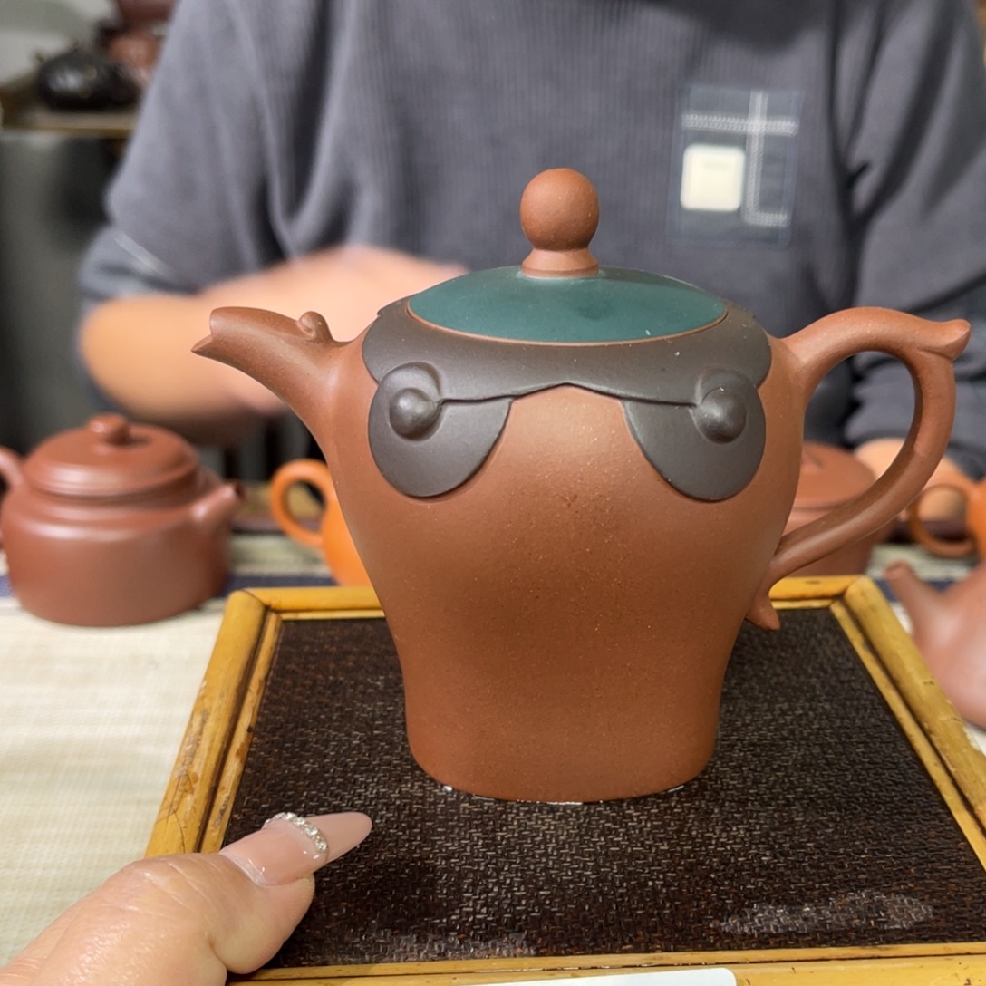 紫砂茶杯宜兴原矿紫砂精品手工